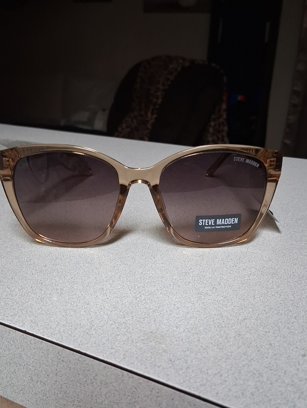 BNWT Steve Madden ERMA Women’s Amber Brown Gradient Sunglasses
